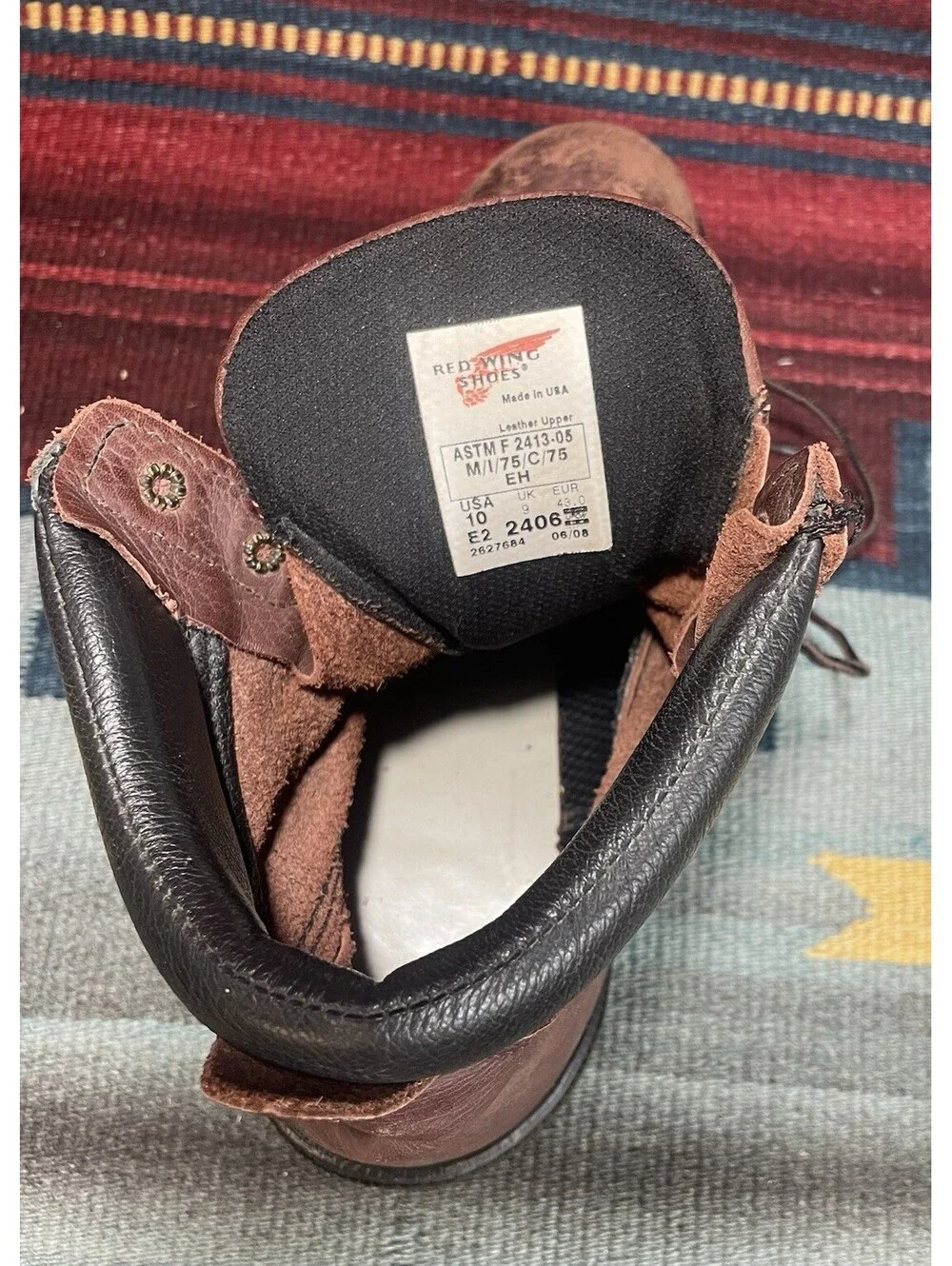 Red Wing Shoes preowned pair